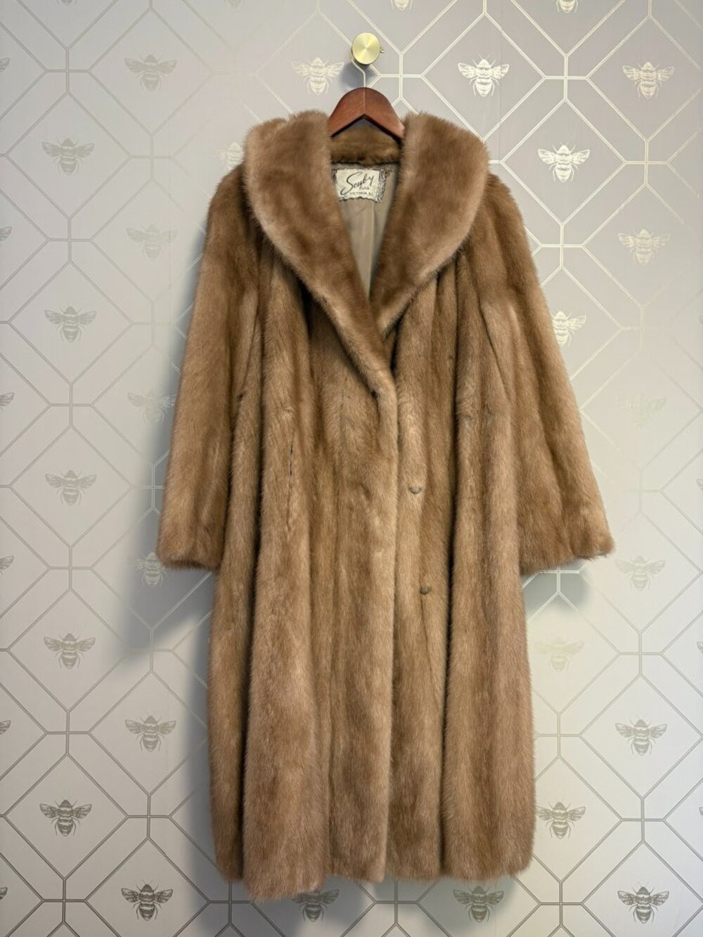 Meredith Seven-Eighths Pastel Mink